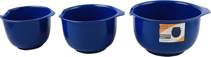 Glad Mixing Bowls with Pour Spout, BPA Free, Dishwasher Safe Plastic Kitchen - Image 5