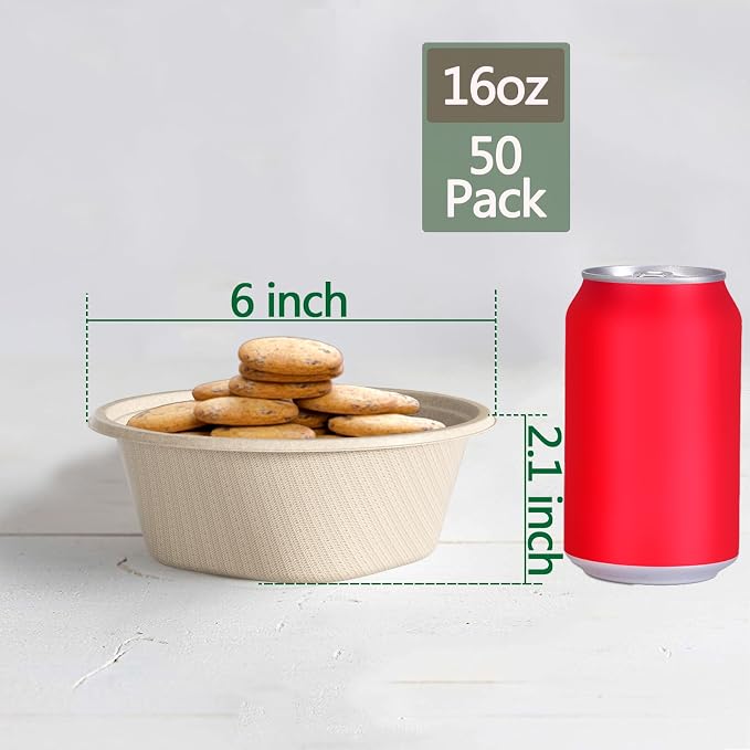 Small Disposable Paper Bowls - Image 2