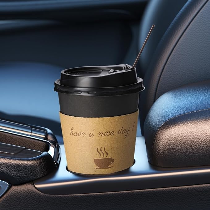 BYSNOW 500 pack 12 oz Bulk Disposable Coffee Cups - Image 6
