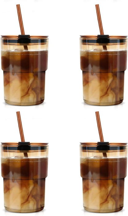 Luxfuel 13oz Tumbler Water Glass Cups by Luxfuel
