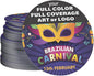 B.E. Green Custom Coasters - Pulpboard Personalized Coasters for Drinks - Full Color Print - Reusable & Absorbent - Beverage Coaster - Promo Events & Celebrations - Pack of 50-4" Round Full Coverage