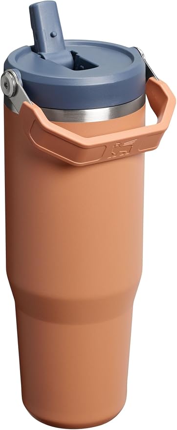 STANLEY IceFlow 2.0 Flip Straw Tumbler, 30 oz, Toast | Easy Carry Handle | - Image 3