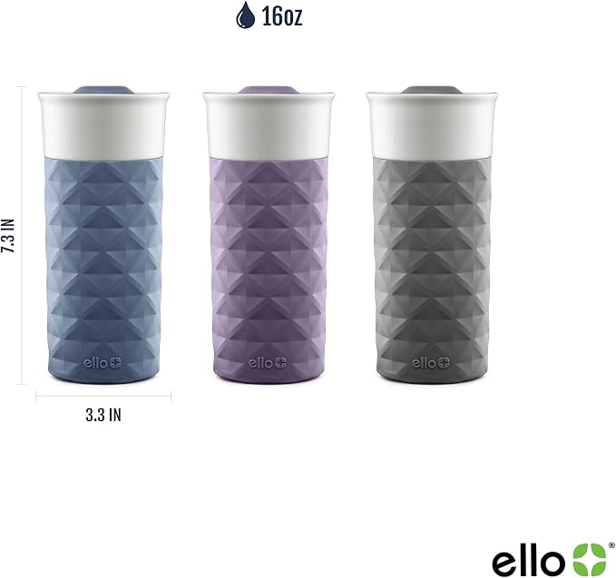 Ello Ogden BPA-Free Ceramic Travel Mug - Image 3