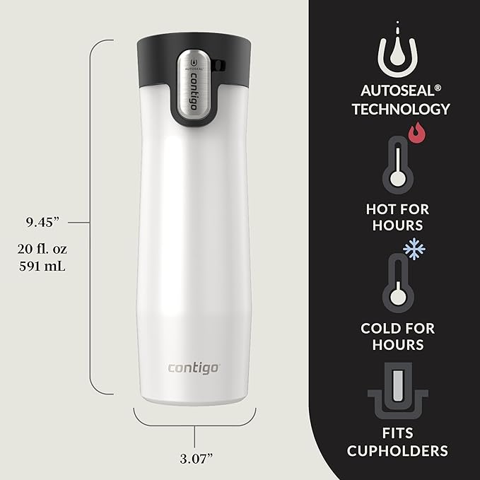 Contigo AUTOSEAL West Loop Vacuum-Insulated Stainless Steel Travel Mug - Image 2