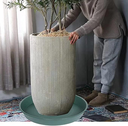 2 Pack of 20 21 inch Plant Saucer Round, Deep Plant Saucers - Image 5