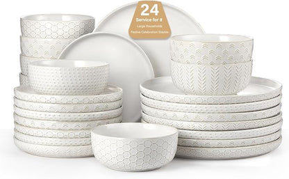 24 Piece Dinnerware Sets for 8 by Lareina