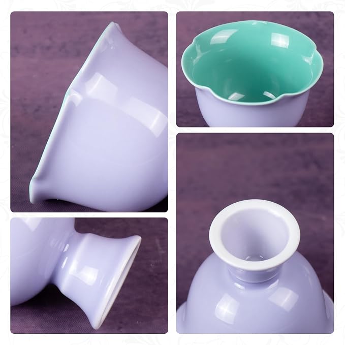 KAMMAK Tea Cup, 2.6oz Small Tea Cups - Image 5