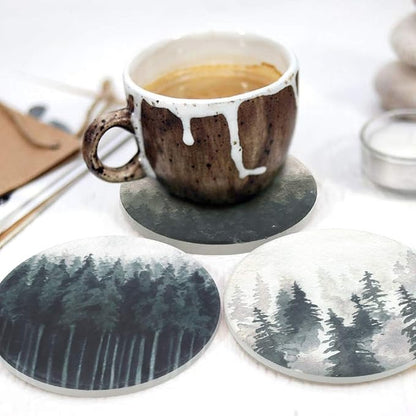 Lahome Forest Pattern Coasters - Image 7