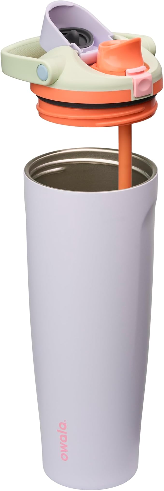 Owala FreeSip Sway Stainless Steel Water Bottle 40 oz Beach House - Image 2