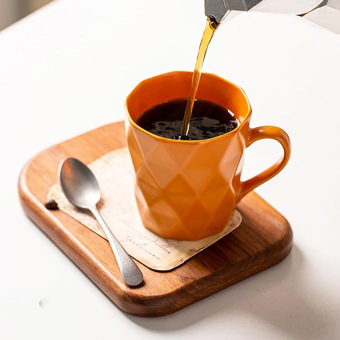 11 Ounce Porcelain Mugs, Tea and Cocoa Mug Set - Image 6