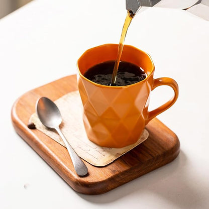 11 Ounce Porcelain Mugs, Tea and Cocoa Mug Set - Image 6