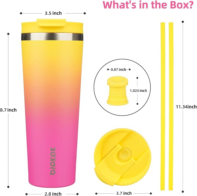 BJPKPK 26 oz Coffee Tumbler - Image 2