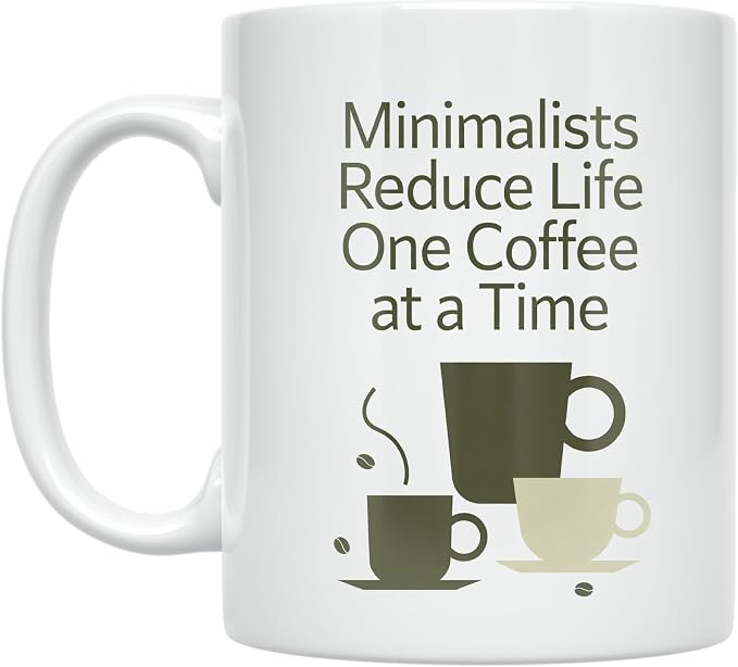 Minimalist Coffee Lover Mug by Unknown
