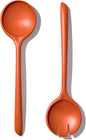 Salad Servers - Spoon and Fork Serving Set, Certified Recycled Food-Safe Plastic by Unknown