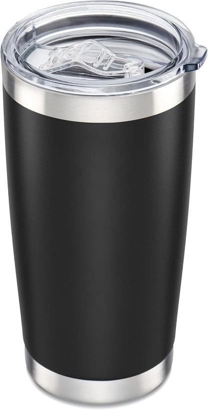 20 oz Tumbler with Lid Stainless Steel Insulated Tumblers Cups Travel Mug | by Orebigo