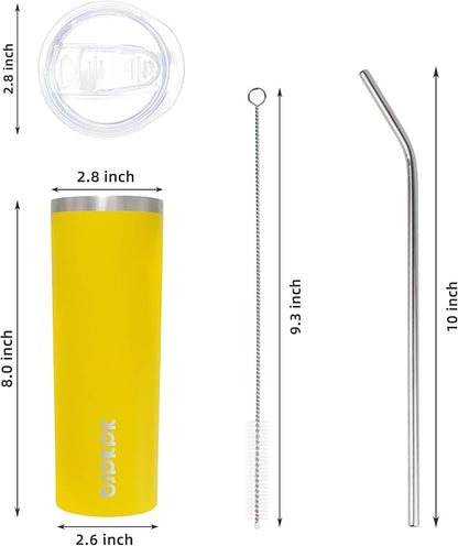 BJPKPK 20 oz Skinny Tumbler - Image 3