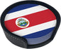 Costa Rica Flag Coasters for Drinks by Unknown