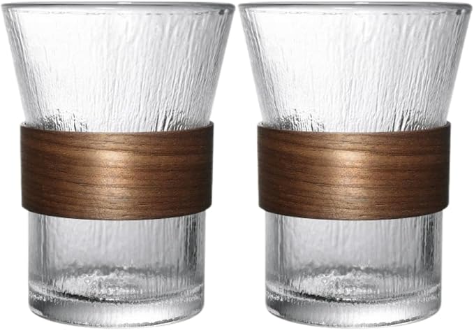 Glacier Glass Coffee Mug | 2-Pack by Boxonly