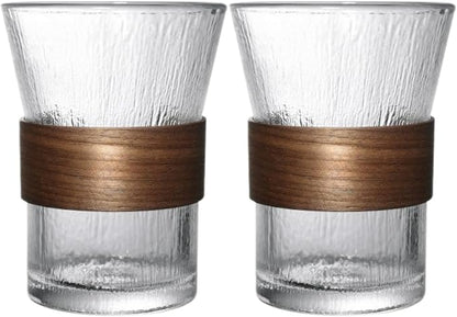 Glacier Glass Coffee Mug | 2-Pack by Boxonly