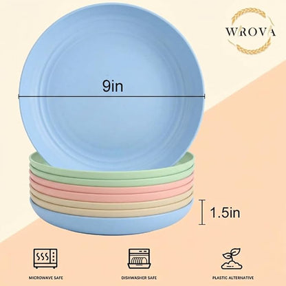 Premium Wheat Straw Plates - Image 2