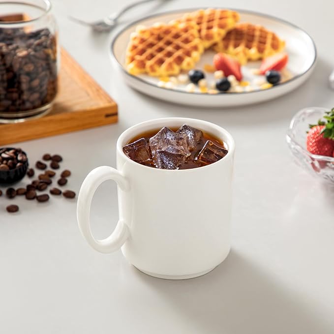 vancasso Porcelain Coffee Mugs Set of 6, 16 oz Coffee Cups - Image 7