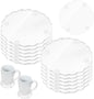 12 Pcs Scalloped Acrylic Coasters by Stuffygreenus