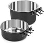 2 Pcs Large Dog Food Water Bowl by YummySam