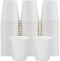 Clawsoff 100 Count 5 oz Disposable Small Paper Bathroom Mouthwash Cups | White by BuyNow