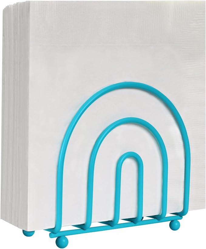 Blue Donuts Turquoise Arc Collection Napkin Holder – Napkin Holders by Blue+Donuts