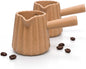 Ceramic Espresso Cups Set of 2, 6 OZ Espresso Shot Cups by KOIMYSA