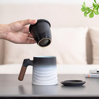 ZENS Tea Mug with Infuser and Lid - Image 4