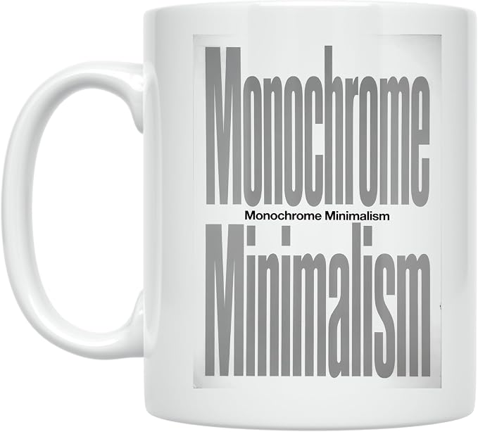 Minimalist Coffee Mug by Unknown
