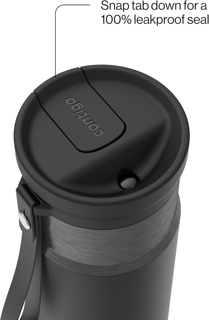 Contigo SnapSeal 16 oz Stainless Steel Vacuum-Insulated Water Bottle - Image 3