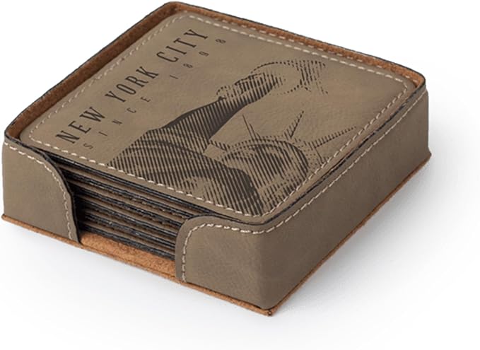 JPPlus 4" Square Coaster Engraving Blanks - Image 2