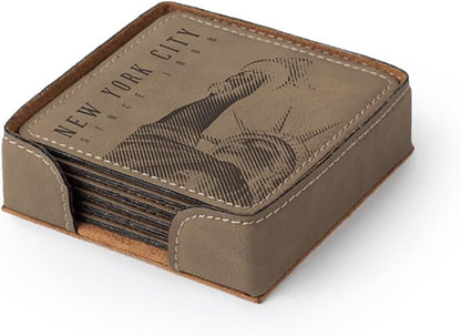 JPPlus 4" Square Coaster Engraving Blanks - Image 2