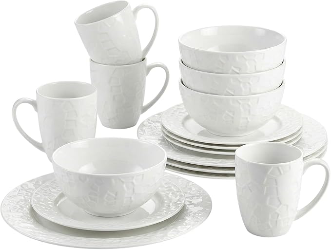 16 Piece Bone China Dinnerware Sets by PacificaOverseasLLC