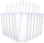 Mifoci 12 Pcs Plastic Tumbler by Mifoci