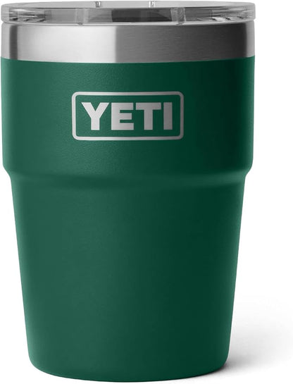 YETI Rambler 16 oz Stackable Tumbler, Vacuum Insulated, Stainless Steel by YETI