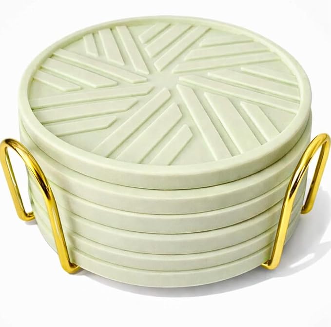 Silicone Coasters Set of 6 by Angardy+Homeware