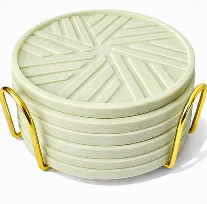 Silicone Coasters Set of 6 by Angardy+Homeware