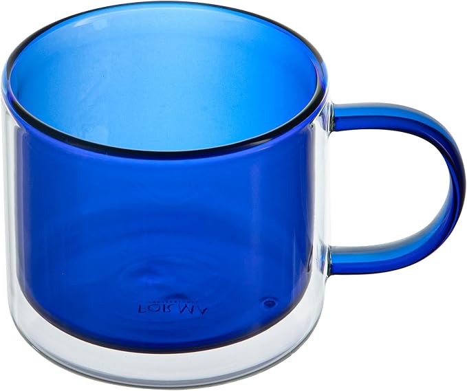 Restaurantware Coffee Cups 12 Pack of 11 oz Double Wall Glass Insulated Coffee by Restaurantware