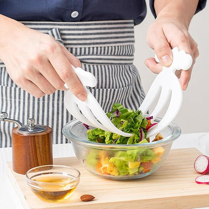 Salad Hands 2 Pack Plastic Salad Mixer Salad Servers Salad Claw - Image 8