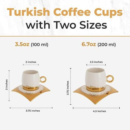Turkish Coffee Cup Set of 6 - Image 3