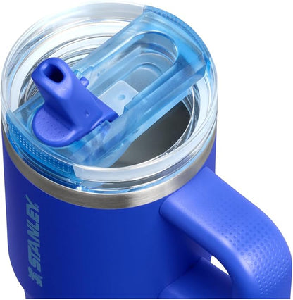 STANLEY Quencher ProTour Flipstraw Tumbler, 14 oz, Cobalt | Built-In Straw & - Image 2