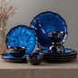 4-piece set, natural active glaze plate and bowl set, microwave and dishwasher by Unknown