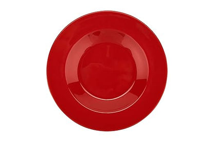 GET B-2412-CR-EC Melamine Pasta Bowl with Wide Rim, 24 Ounce, Cranberry (Set of 4)