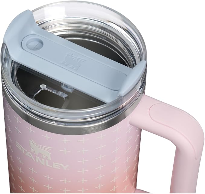 STANLEY Quencher H2.0 Flow State Tumbler, 40 oz, Sorbet Plus | Handle and Straw - Image 2