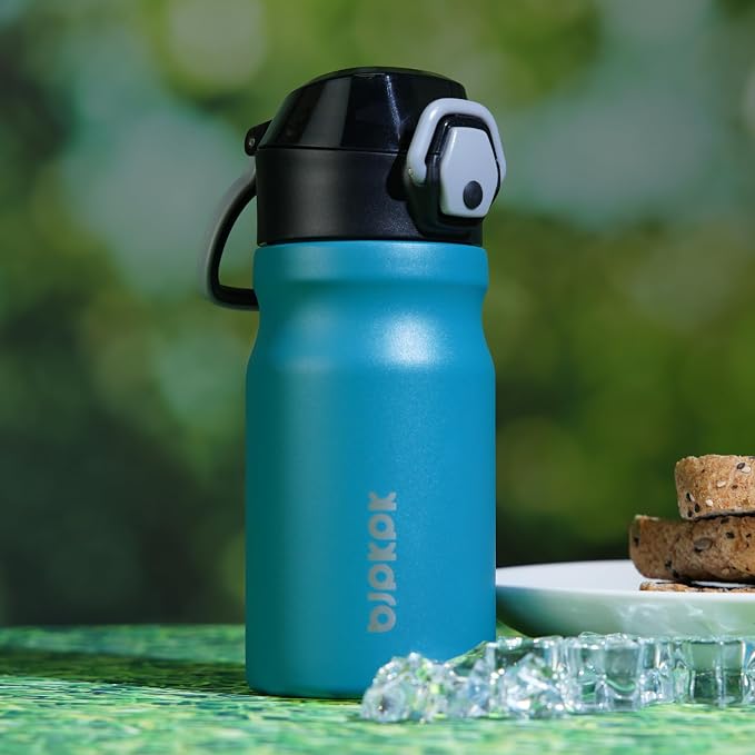 BJPKPK 14 oz Insulated Water Bottle, Stainless Steel Flask | Leak Proof Locking - Image 5