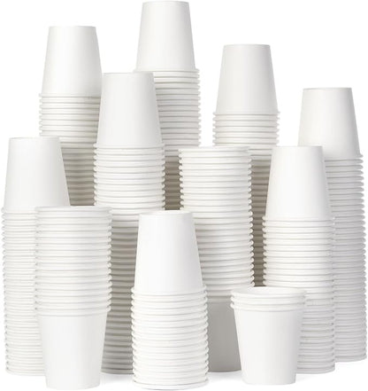 Vumdua 500 Pack 3 oz Bathroom Paper Cups, Small Coffee Cups Leak-Free Mini by Vumdua