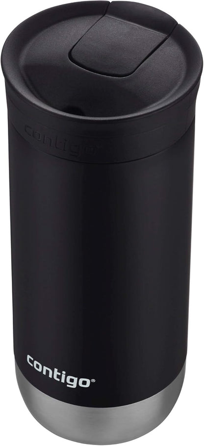 Contigo HuronTravel Mug Screw Cap Stainless Steel Drinking Cup - Image 3